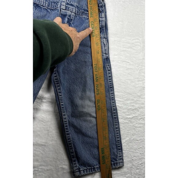 Rare Vtg OshKosh Vestbak Overalls Size 3T USA 80s Denim Paper Tag Great FADE - Picture 11 of 16